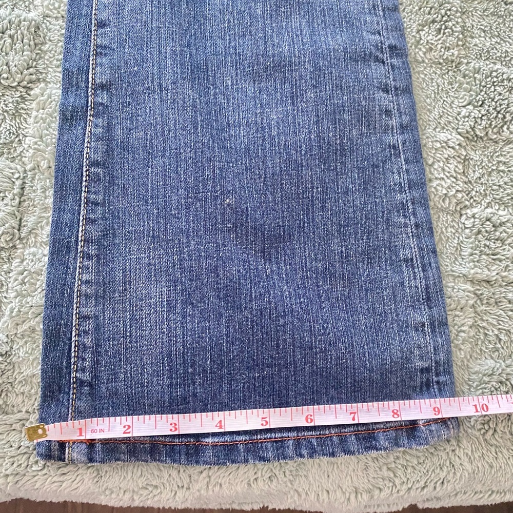 💎 BeBe Low Rise Jeans Flare Rhinestones - Picture 6 of 9